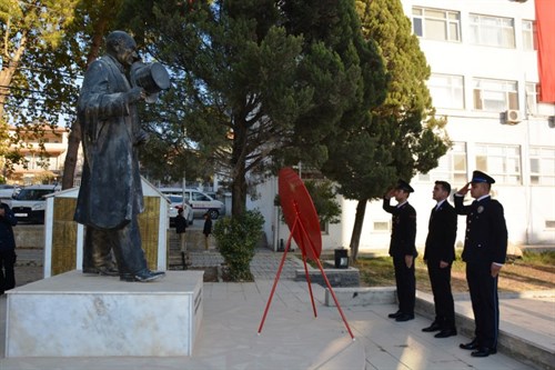  10 Kasım Ulu Önder Mustafa Kemal Atatürk'ü Anma Programı Düzenlendi