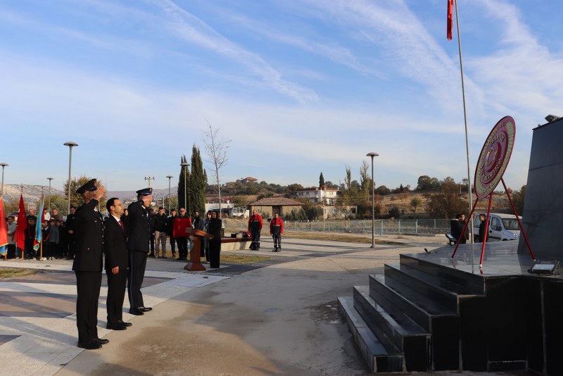 Atatürk'ün vefatının 86. yıl dönümü münasebetiyle 10 Kasım Atatürk’ü Anma Töreni Düzenlendi